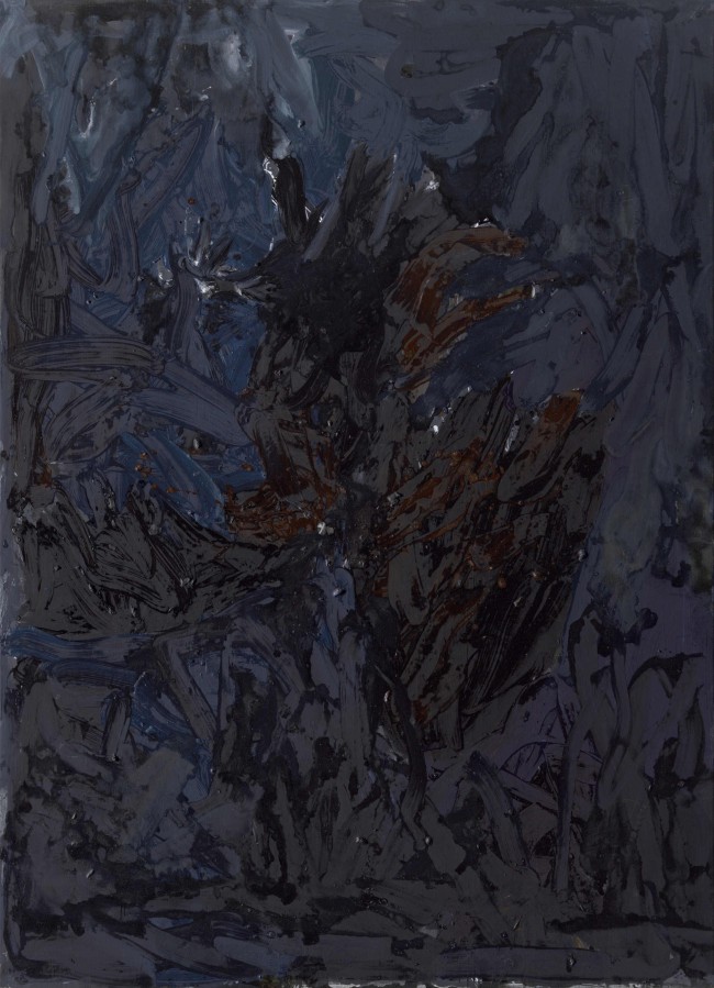 Georg Baselitz: Ich esse stenk, 2013, Öl auf Leinwand / Oil on canvas © Georg Baselitz, 2014, Courtesy Galerie Thaddaeus Ropac, Paris - Salzburg, Foto / Photo: Jochen Littkemann